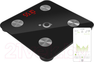 Напольные весы электронные Acme SC101 (черный)