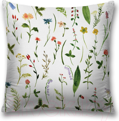 Наволочка декоративная JoyArty Редкие цветы / sl_14556