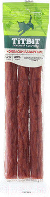Лакомство для собак TiTBiT Золотая коллекция. Колбаски баварские / 18934 (35г)