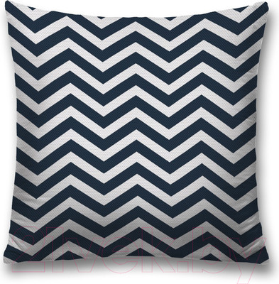 Наволочка декоративная JoyArty Монотонные зигзаги / sl_33445