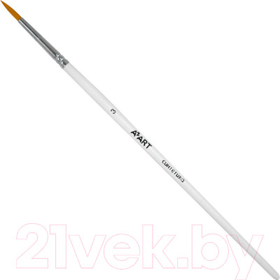 Кисть для рисования Azart №3 (синтетика, круглая)