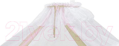 Балдахин на кроватку Топотушки Классик / 111/6 (бежевый)