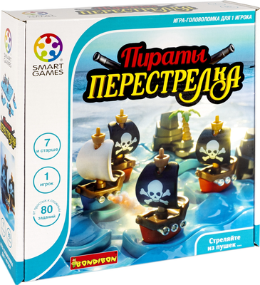 Игра-головоломка Bondibon Пираты перестрелка / ВВ5267