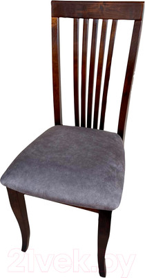 Стул Ельская мебельная фабрика МДК-99 / 18С 632 (береза орех/кашемир коричневый)