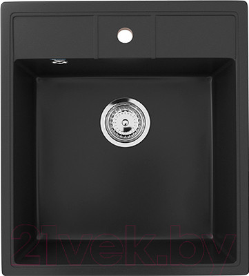 Мойка кухонная Ulgran U-406 (344 ультра-черный)