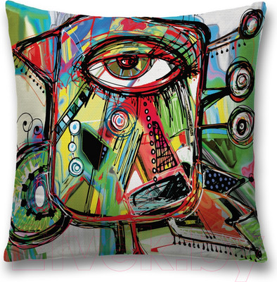 Наволочка декоративная JoyArty Искусство абстракции / sl_12455