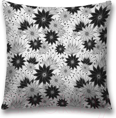 Наволочка декоративная JoyArty Цветочные узоры / sl_13560