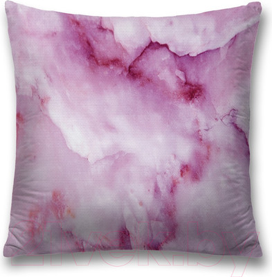 Наволочка декоративная JoyArty Розовый дым / sl_18909