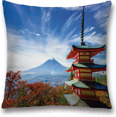 Наволочка декоративная JoyArty Горная молитва / sl_12178