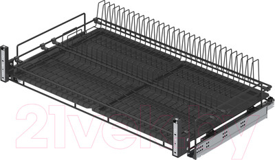 Корзина-сушка выдвижная Starax S-2034-A (антрацит)