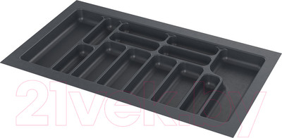 Органайзер для столовых приборов Starax S-2290-A (антрацит)