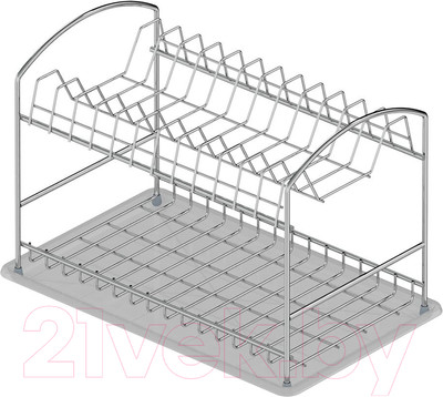 Сушилка для посуды Starax S-4017-C (хром)