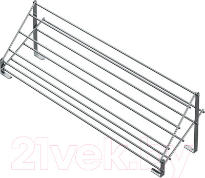 Полка выдвижная Starax Двухуровневая S-6143-C (хром)