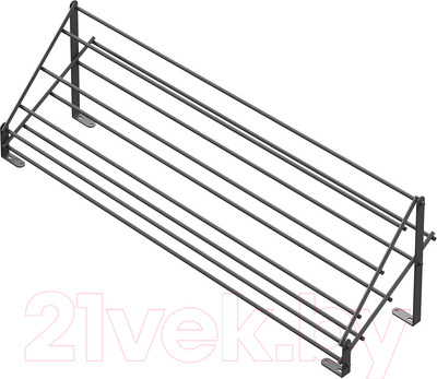 Полка выдвижная Starax Двухуровневая S-6144-A (антрацит)