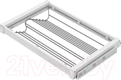 Полка выдвижная Starax S-6720-W (белый)