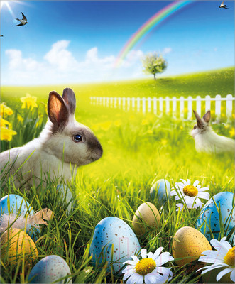 Скатерть JoyArty Пасхальная радость / tc_25665 (120x145)