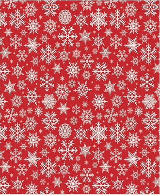 Скатерть JoyArty Рождественские снежинки / tc_52801 (120x145)