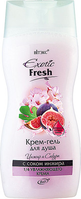 Гель для душа Витэкс Exotic Fresh Крем-гель Инжир и Сакура (515мл)