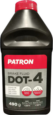 Тормозная жидкость Patron DOT-4 / PBF450 (490г)