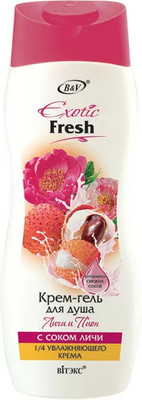 Крем для душа Витэкс Exotic Fresh Личи и Пион (500мл)