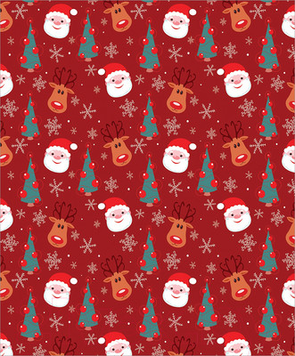 Скатерть JoyArty Санта в снежинках / tc_52793 (120x145)