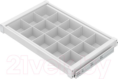 Полка выдвижная Starax S-6716-W (белый)