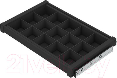 Полка выдвижная Starax S-6716-A (антрацит)