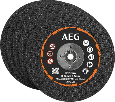 Набор отрезных дисков AEG Powertools 4932478588 (5шт)
