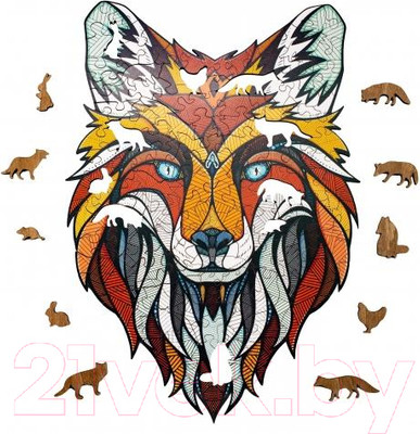 Пазл EWA Лис (крафтовая упаковка)