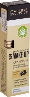 Корректор Eveline Cosmetics Art Professional Make-Up 07 Ivory 2 в 1 (7мл)