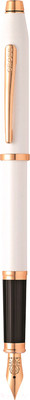 Ручка перьевая имиджевая Cross Century II Pearlescent White Lacquer / AT0086-113MF (жемчужный белый)