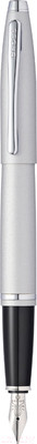 Ручка перьевая имиджевая Cross Calais Satin Chrome / AT0116-16MS (хром)