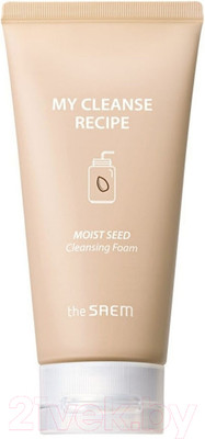 Пенка для умывания The Saem My Cleanse Recipe Cleansing Foam-Moist Seed (150мл)