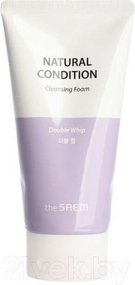 Пенка для умывания The Saem Natural Condition Cleansing Foam Double Whip  (150мл)