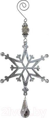 Елочная игрушка Волшебная страна Новогодняя снежинка / R100987