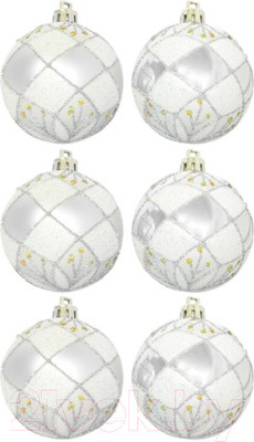 Набор шаров новогодних Волшебная страна PBD6-6-882-S / R101779