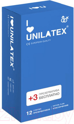 Презервативы Unilatex Natural Plain №12