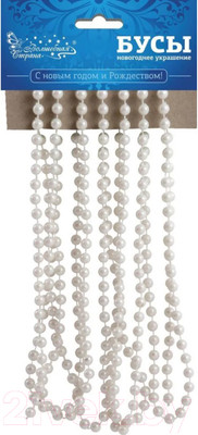 Гирлянда-бусы Волшебная страна Жемчужинки / R104048 (2.7м, белый/перламутр)