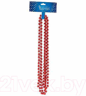 Гирлянда-бусы Волшебная страна Классик / R104069 (красный)