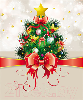 Скатерть JoyArty Новогодняя открытка / tc_78067 (120x145)