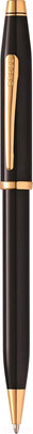 Ручка шариковая имиджевая Cross Century II Black Lacquer / 412WG-1 (черный)