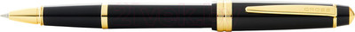 Ручка-роллер имиджевая Cross Bailey Light Polished Black Resin and Gold Tone / AT0745-9 (черный)