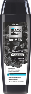 Гель для душа Витэкс Black Clean For Men (400мл)