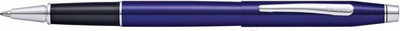 Ручка-роллер имиджевая Cross Classic Century Translucent Blue Lacquer / AT0085-112 (синий)