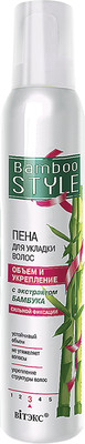Пенка для укладки волос Витэкс Bamboo Style Объем и укрепление (200мл)