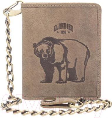 Портмоне Klondike 1896 Wayne Bear / KD1019-02 (коричневый)