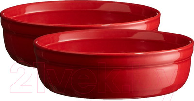 Набор кокотниц Emile Henry 344013 (гранат)