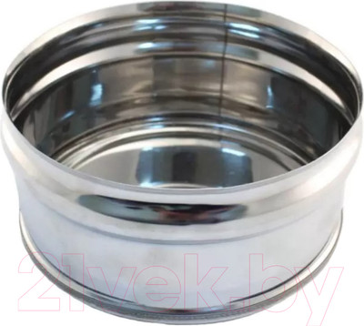 Заглушка дымохода Ferrum Ф130 / f1206 (430/0.5мм, нижняя)