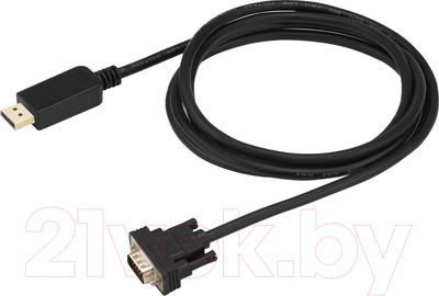 Кабель Buro BHP DPP VGA-2 DisplayPort (m) VGA (m) (2м)