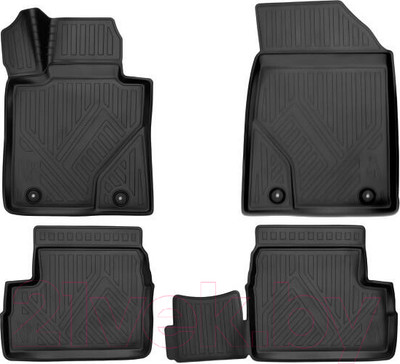 Комплект ковриков для авто ELEMENT TI.3DA59088210K для Geely GS (4шт)